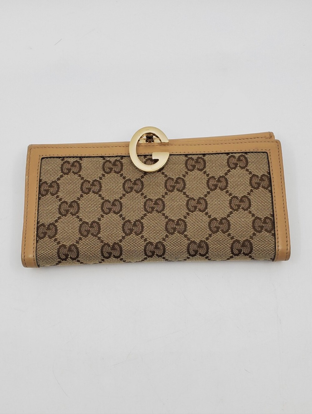 Gucci G-Logo Long Wallet GG Canvas
